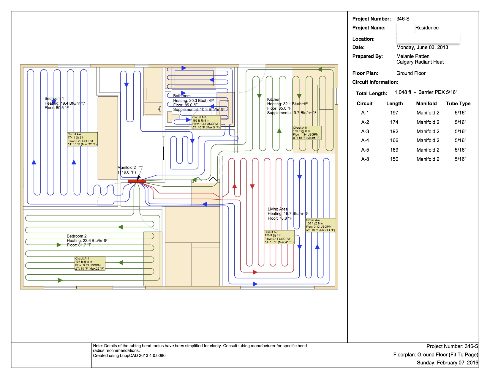 Design and Heat Loss Caculation